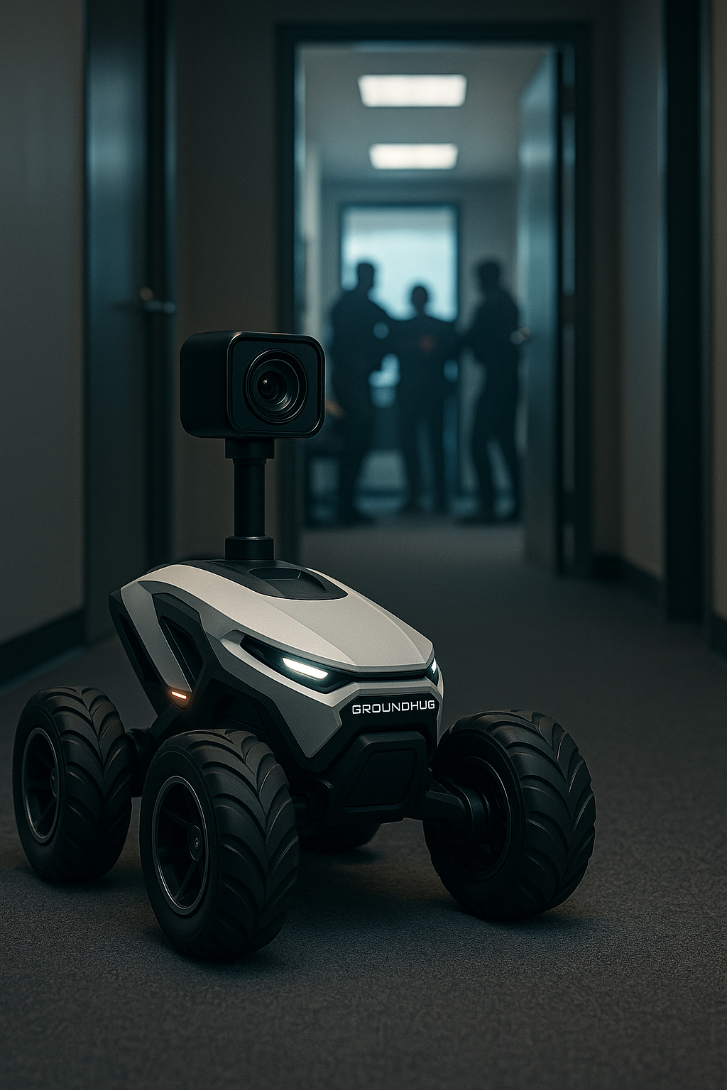 GroundHub inspeccionando  interiores